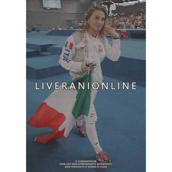 Pechino -08-2008 Giochi Olimpici Pechino Beijing 2008 finale bronzo fioretto squadre femminile nella foto margherita granbassi ph marco luzzani/ag aldo liverani s.a.s. 