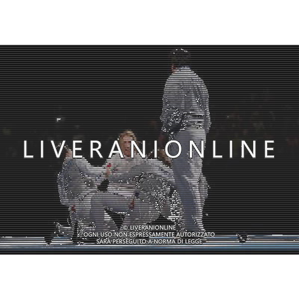 Pechino -08-2008 Giochi Olimpici Pechino Beijing 2008 finale bronzo fioretto squadre femminile nella foto italia esulta ph marco luzzani/ag aldo liverani s.a.s. 