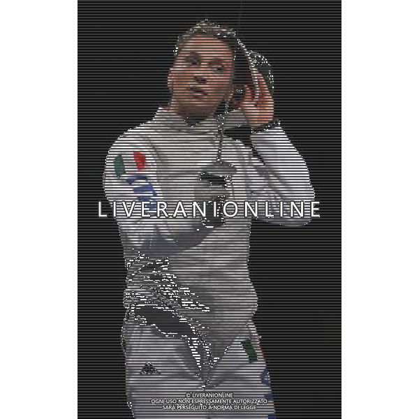 Pechino -08-2008 Giochi Olimpici Pechino Beijing 2008 finale bronzo fioretto squadre femminile nella foto margherita granbassi ph marco luzzani/ag aldo liverani s.a.s. 