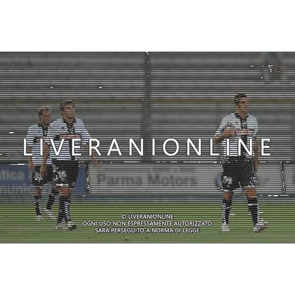 Coppa Italia TIM 2008/2009 Secondo Turno Eliminatorio Parma - 16.08.2008 Parma-Portogruaro Nella Foto:DELUSIONE KUTUZOV E CRISTIANO LUCARELLI DOPO IL GOL SUBITO /Ph.Vitez-Ag. Aldo Liverani