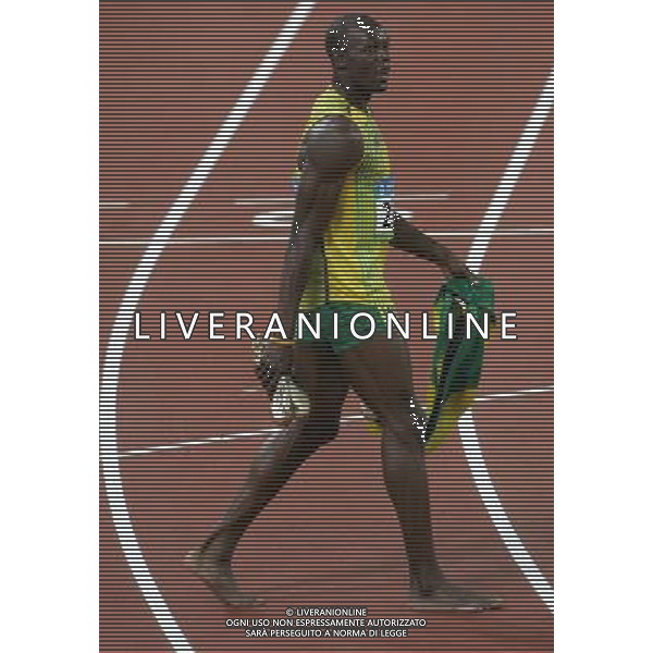 Pechino 16-08-2008 Giochi Olimpici Pechino Beijing 2008 finale 100 m uomini nella foto bolt usain (JAM) oro e record del mondo ph marco luzzani/ag aldo liverani s.a.s.