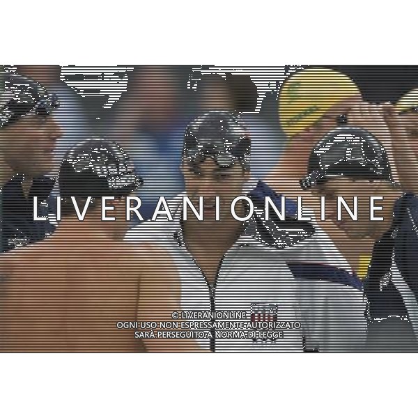 Pechino -08-2008 Giochi Olimpici Pechino Beijing 2008 finali nuoto nella foto michael phelps (USA) record 8 ori olimpici ph marco luzzani/ag aldo liverani s.a.s.