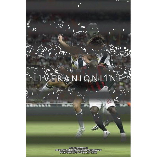 Milan - Juventus Trofeo Berlusconi 17-08-2008 Nella foto: giorgio chiellini, tiago e clarence seedorf ©Manuela Viganti/Press Photo/Ag. Aldo Liverani Sas