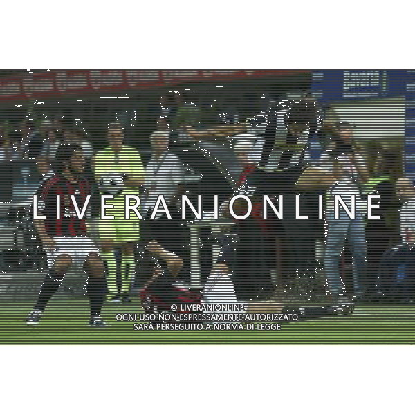 Milan - Juventus Trofeo Berlusconi 17-08-2008 Nella foto: Amauri e Bonera ©Manuela Viganti/Press Photo/Ag. Aldo Liverani Sas