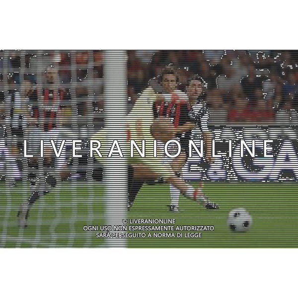 Trofeo Luigi Berlusconi 2008 Milano - 17.08.2008 Milan-Juventus Nella Foto:CHRISTIAN ABBIATI IN PARATA SU GRYGERA OCCASIONE DA GOL /Ph.Vitez-Ag. Aldo Liverani