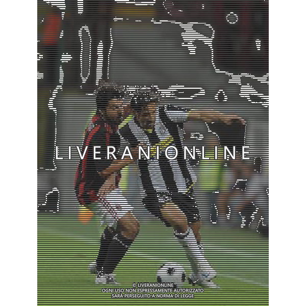 Trofeo Luigi Berlusconi 2008 Milano - 17.08.2008 Milan-Juventus Nella Foto:AMAURI-GENNARO GATTUSO /Ph.Vitez-Ag. Aldo Liverani