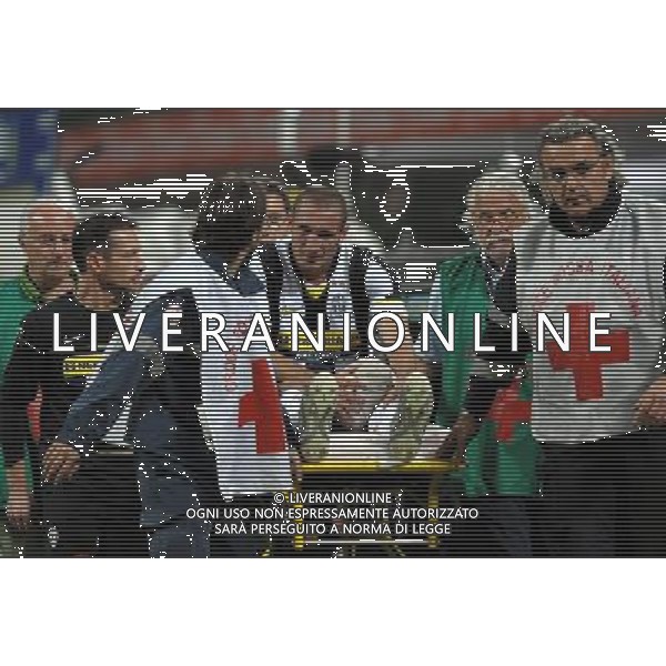 Trofeo Luigi Berlusconi 2008 Milano - 17.08.2008 Milan-Juventus Nella Foto:giorgio CHIELLINI ESCE IN LACRIME infortunato /Ph.Vitez-Ag. Aldo Liverani