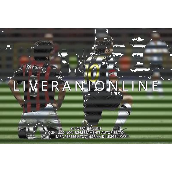 Trofeo Luigi Berlusconi 2008 Milano - 17.08.2008 Milan-Juventus Nella Foto: alessandro DEL PIERO-GATTUSO gennaro /Ph.Vitez-Ag. Aldo Liverani