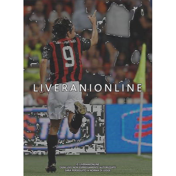 Trofeo Luigi Berlusconi 2008 Milano - 17.08.2008 Milan-Juventus Nella Foto: ESULTANZA DOPO il gol di filippo INZAGHI /Ph.Vitez-Ag. Aldo Liverani