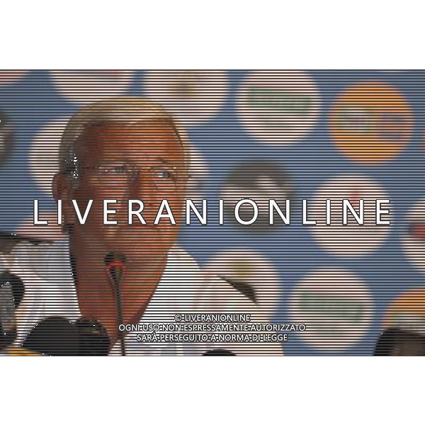 Raduno Nazionale Italiana Coverciano(FI) - 18.08.2008 Nella Foto:Conferenza Stampa Marcello Lippi /Ph.Vitez-Ag. Aldo Liverani