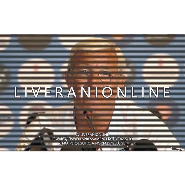 Raduno Nazionale Italiana Coverciano(FI) - 18.08.2008 Nella Foto:Conferenza Stampa Marcello Lippi /Ph.Vitez-Ag. Aldo Liverani