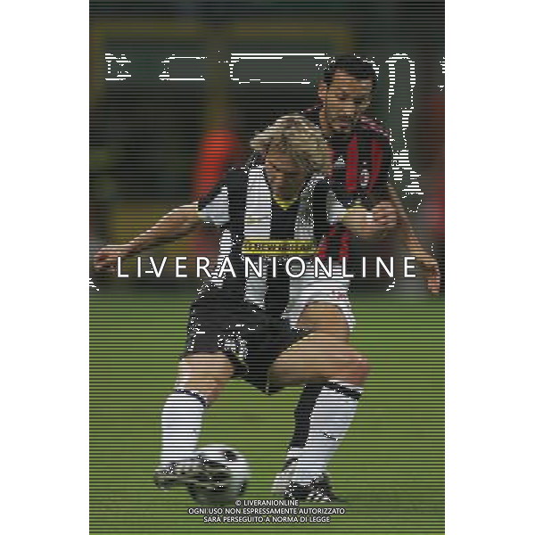 ©Alessandro Falzone/PressPhoto Milano 17-08-2008 Trofeo Berlusconi 2008 Milan Juventus Nealla foto: Nedved e Zambrotta AG ALDO LIVERANI