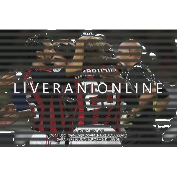 ©Alessandro Falzone/PressPhoto Milano 17-08-2008 Trofeo Berlusconi 2008 Milan Juventus Nealla foto: Esultanza Milan AG ALDO LIVERANI