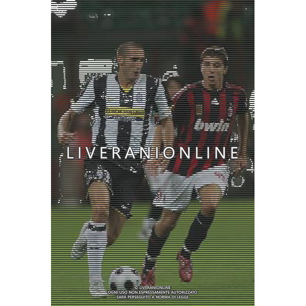 ©Alessandro Falzone/PressPhoto Milano 17-08-2008 Trofeo Berlusconi 2008 Milan Juventus Nealla foto: Chiellini e Paloschi AG ALDO LIVERANI