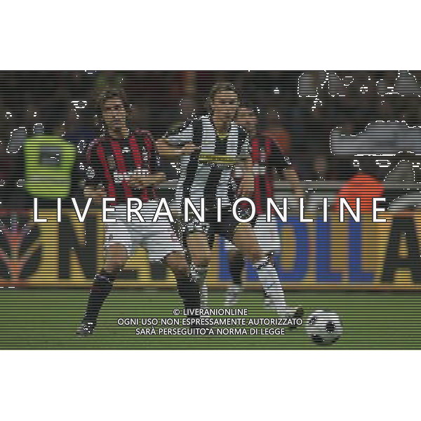 ©Alessandro Falzone/PressPhoto Milano 17-08-2008 Trofeo Berlusconi 2008 Milan Juventus Nealla foto: Pirlo e Ekdal AG ALDO LIVERANI