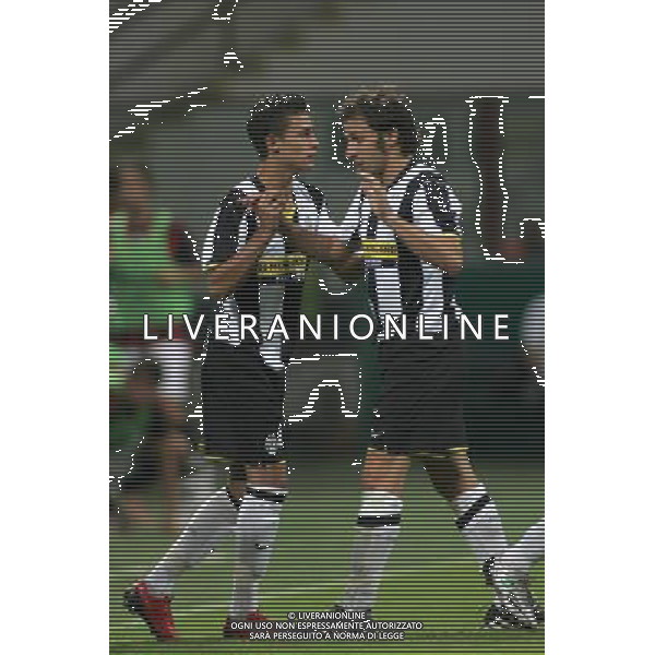 ©Alessandro Falzone/PressPhoto Milano 17-08-2008 Trofeo Berlusconi 2008 Milan Juventus Nealla foto: Fausto Rossi e Del Piero AG ALDO LIVERANI