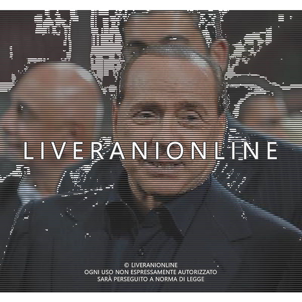 Trofeo Luigi Berlusconi 2008 Milano - 17.08.2008 Milan-Juventus Nella Foto:BERLUSCONI SILVIO /Ph.Vitez-Ag. Aldo Liverani