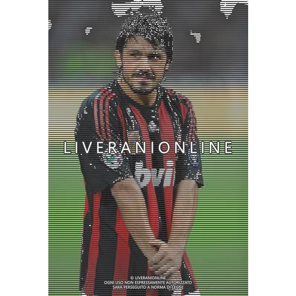 Trofeo Luigi Berlusconi 2008 Milano - 17.08.2008 Milan-Juventus Nella Foto:GATTUSO GENNARO /Ph.Vitez-Ag. Aldo Liverani