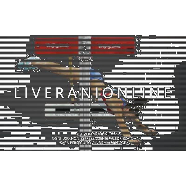 Pechino -08-2008 Giochi Olimpici Pechino Beijing 2008 finale salto con asta femminile nella foto Yelena Isinbayeva (RUSSIA) medaglia d\'oro record del mondo nel salto con l\'asta 5,05 ph marco luzzani/ag aldo liverani s.a.s.