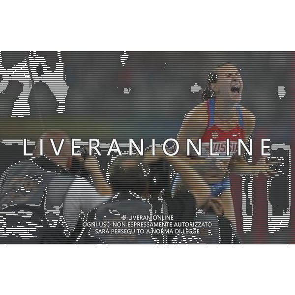 Pechino -08-2008 Giochi Olimpici Pechino Beijing 2008 finale salto con asta femminile nella foto Yelena Isinbayeva (RUSSIA) medaglia d\'oro record del mondo nel salto con l\'asta 5,05 ph marco luzzani/ag aldo liverani s.a.s.