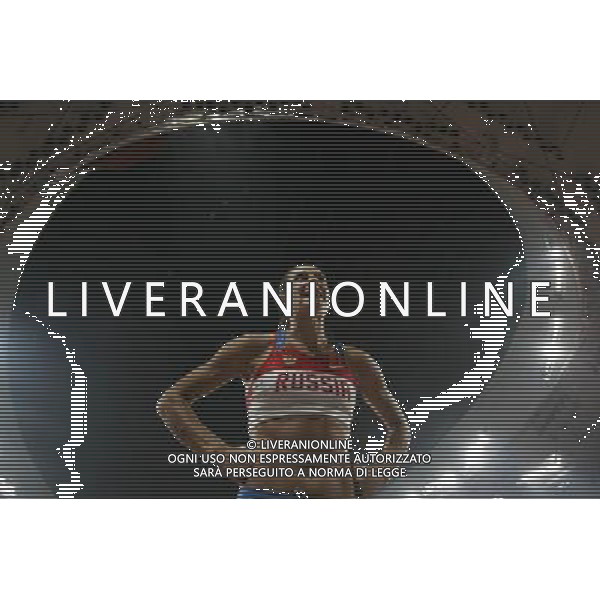 Pechino -08-2008 Giochi Olimpici Pechino Beijing 2008 finale salto con asta femminile nella foto Yelena Isinbayeva (RUSSIA) medaglia d\'oro record del mondo nel salto con l\'asta 5,05 ph marco luzzani/ag aldo liverani s.a.s.