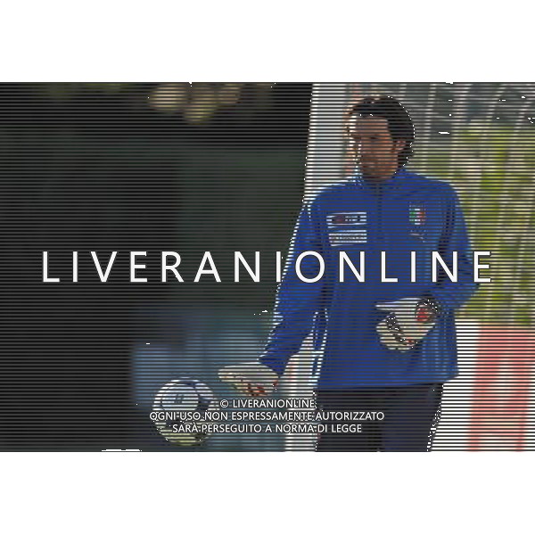 Allenamento Nazionale Italiana Coverciano(FI) - 18.08.2008 Nella Foto:BUFFON GIANLUIGI /Ph.Vitez-Ag. Aldo Liverani