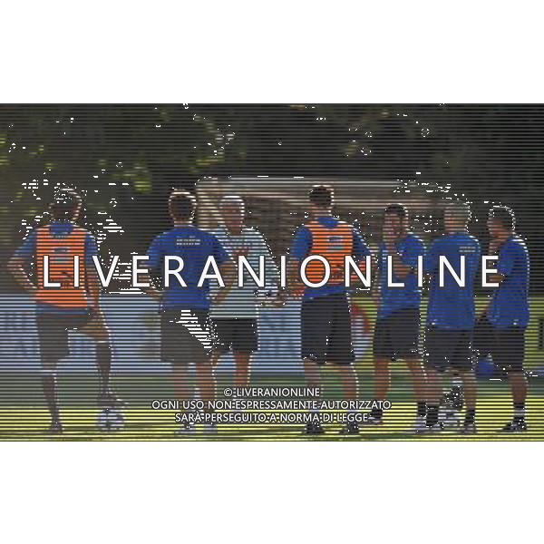 Allenamento Nazionale Italiana Coverciano(FI) - 18.08.2008 Nella Foto:MARCELLO LIPPI PARLA AL GRUPPO /Ph.Vitez-Ag. Aldo Liverani