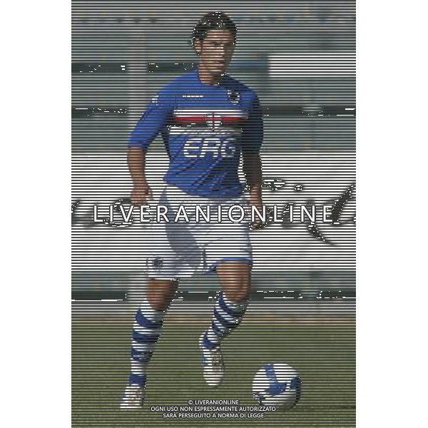©Alessandro Falzone/Press Photo 16-08-2008 La Spezia Sport Calcio Singoli SAMPDORIA Stagione 2008/2009 Nella foto: Accardi Pietro ag aldo liverani