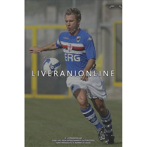 ©Alessandro Falzone/Press Photo 16-08-2008 La Spezia Sport Calcio Singoli SAMPDORIA Stagione 2008/2009 Nella foto: Cassano antonio ag aldo liverani