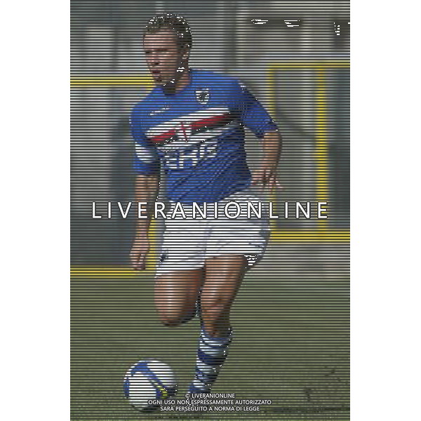 ©Alessandro Falzone/Press Photo 16-08-2008 La Spezia Sport Calcio Singoli SAMPDORIA Stagione 2008/2009 Nella foto: Cassano antonio ag aldo liverani
