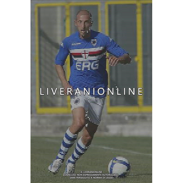 ©Alessandro Falzone/Press Photo 16-08-2008 La Spezia Sport Calcio Singoli Sampdoria Stagione 2008/2009 Nella foto: Pieri Mirko