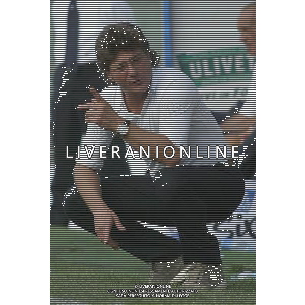 ©Alessandro Falzone/Press Photo 16-08-2008 La Spezia Sport Calcio Singoli SAMPDORIA Stagione 2008/2009 Nella foto: Mazzarri Walter ag aldo liverani