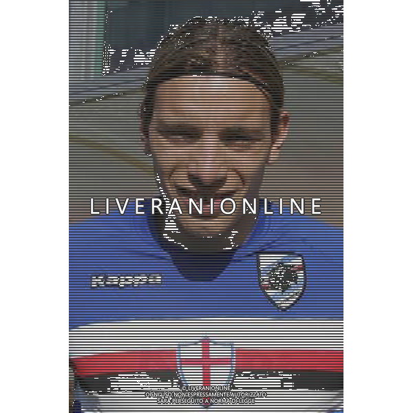 ©Alessandro Falzone/Press Photo 16-08-2008 La Spezia Sport Calcio Singoli SAMPDORIA Stagione 2008/2009 Nella foto: Bottinelli ag aldo liverani