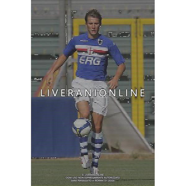©Alessandro Falzone/Press Photo 16-08-2008 La Spezia Sport Calcio Singoli SAMPDORIA Stagione 2008/2009 Nella foto: Gastaldello ag aldo liverani