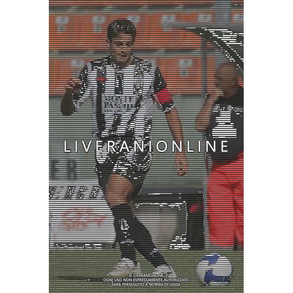 ©Alessandro Falzone/Press Photo 16-08-2008 La Spezia Sport Calcio Singoli Siena Stagione 2008/2009 Nella foto: Vergassola simone ag aldo liverani