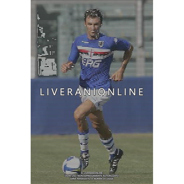 ©Alessandro Falzone/Press Photo 16-08-2008 La Spezia Sport Calcio Singoli SAMPDORIA Stagione 2008/2009 Nella foto: Del Vecchio gennaro ag aldo liverani