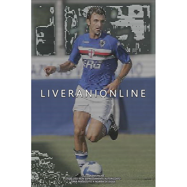 ©Alessandro Falzone/Press Photo 16-08-2008 La Spezia Sport Calcio Singoli SAMPDORIA Stagione 2008/2009 Nella foto: Del Vecchio gennaro ag aldo liverani