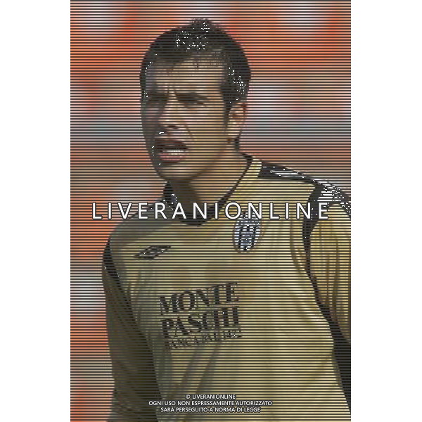 ©Alessandro Falzone/Press Photo 16-08-2008 La Spezia Sport Calcio Singoli Siena Stagione 2008/2009 Nella foto: Curci ag aldo liverani