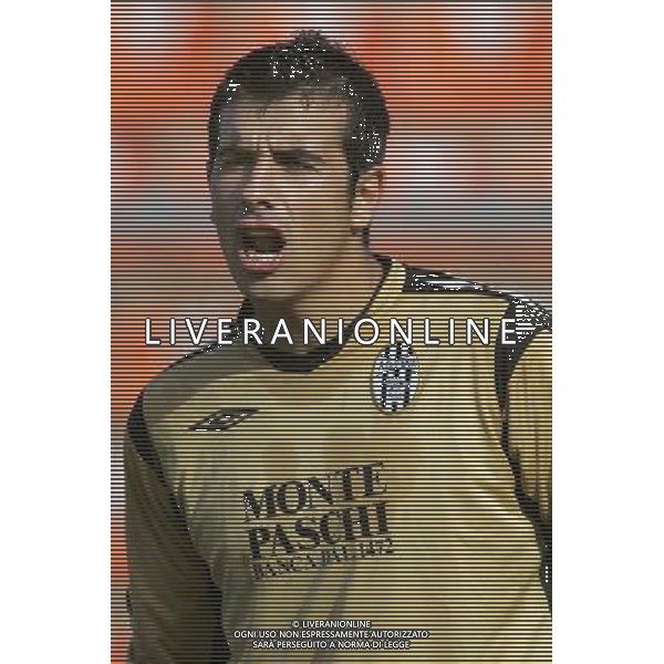 ©Alessandro Falzone/Press Photo 16-08-2008 La Spezia Sport Calcio Singoli Siena Stagione 2008/2009 Nella foto: Curci ag aldo liverani