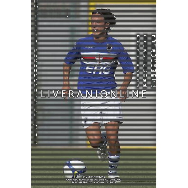©Alessandro Falzone/Press Photo 16-08-2008 La Spezia Sport Calcio Singoli SAMPDORIA Stagione 2008/2009 Nella foto: Franceschini daniele ag aldo liverani