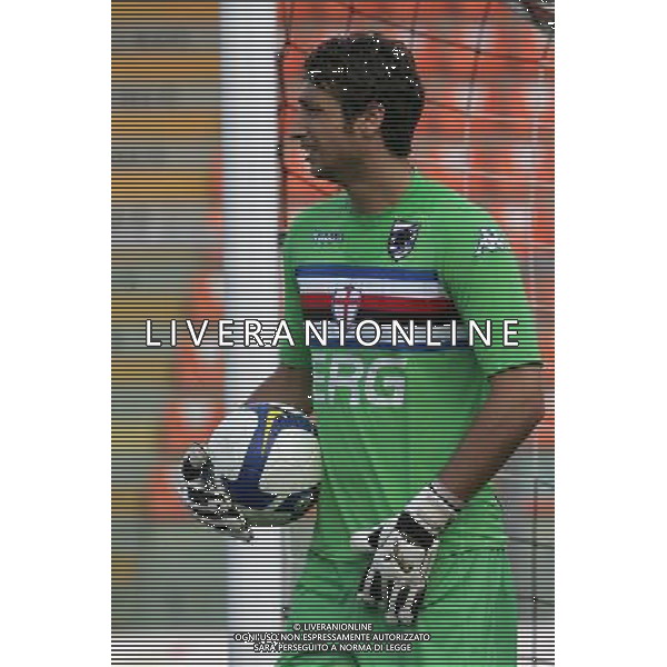 ©Alessandro Falzone/Press Photo 16-08-2008 La Spezia Sport Calcio Singoli SAMPDORIA Stagione 2008/2009 Nella foto: Mirante AG ALDO LIVERANI