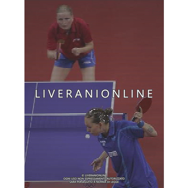 Pechino 19-08-2008 Giochi Olimpici Pechino Beijing 2008 tennistavolo singolare femminile nella foto stefanova nikoleta (ITA) ph marco luzzani/ag aldo liverani s.a.s.