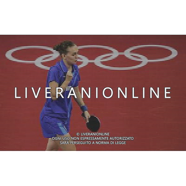 Pechino 19-08-2008 Giochi Olimpici Pechino Beijing 2008 tennistavolo singolare femminile nella foto stefanova nikoleta (ITA) ph marco luzzani/ag aldo liverani s.a.s.