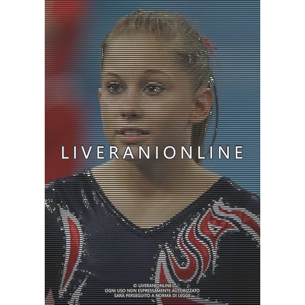 Pechino -08-2008 Giochi Olimpici Pechino Beijing 2008 finale fenninile trave nella foto shawn johnson (USA) oro ph marco luzzani/ag aldo liverani s.a.s.