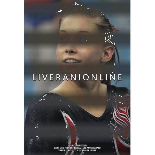 Pechino -08-2008 Giochi Olimpici Pechino Beijing 2008 finale fenninile trave nella foto shawn johnson (USA) oro ph marco luzzani/ag aldo liverani s.a.s.