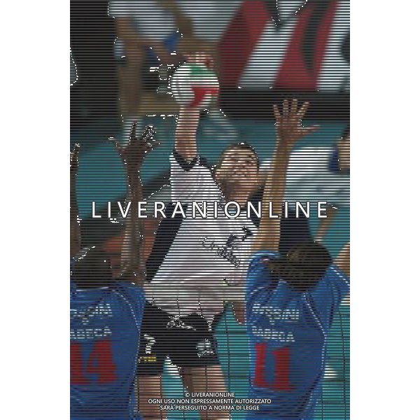 Unimade Parma pallavolo 2003 / 2004 nella foto: Omrcen Igor foto ag aldo liverani/venezia 