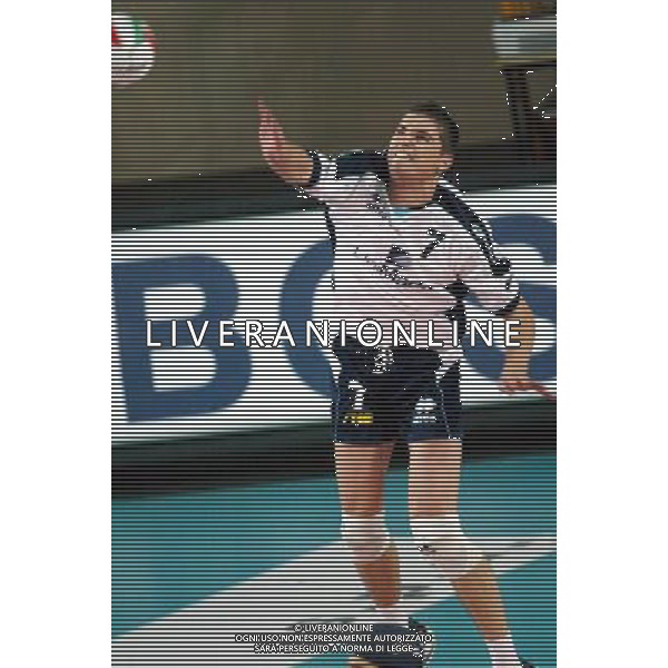 Unimade Parma pallavolo 2003 / 2004 nella foto: Omrcen Igor foto ag aldo liverani/venezia 