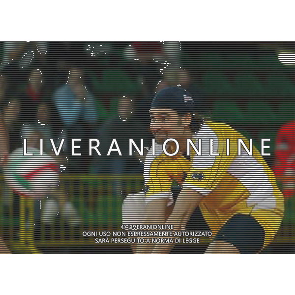Unimade Parma pallavolo 2003 / 2004 nella foto: Vianello Maurizio foto ag aldo liverani/venezia 