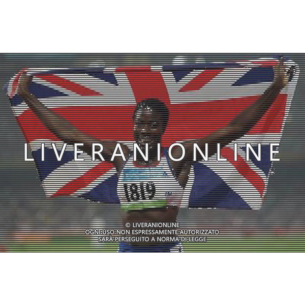 Pechino 19-08-2008 Giochi Olimpici Pechino Beijing 2008 atletica nella foto la gioia per l\'oro di ohuruogu christine (GBR) nei 400m femminili ph marco luzzani/ag aldo liverani s.a.s.