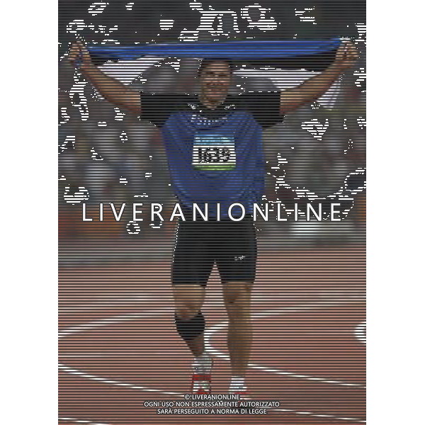 Pechino 19-08-2008 Giochi Olimpici Pechino Beijing 2008 atletica nella foto kanter gerd (EST) oro nel lancio del disco ph marco luzzani/ag aldo liverani s.a.s.
